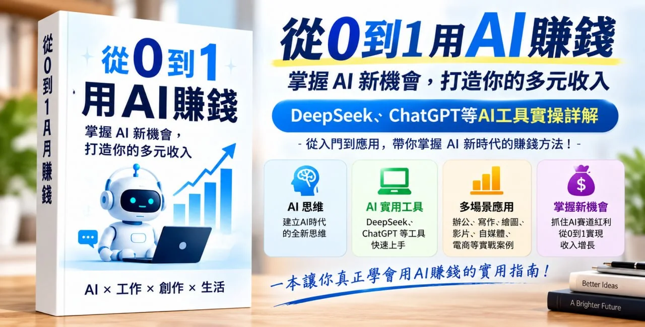 從0到1用AI賺錢